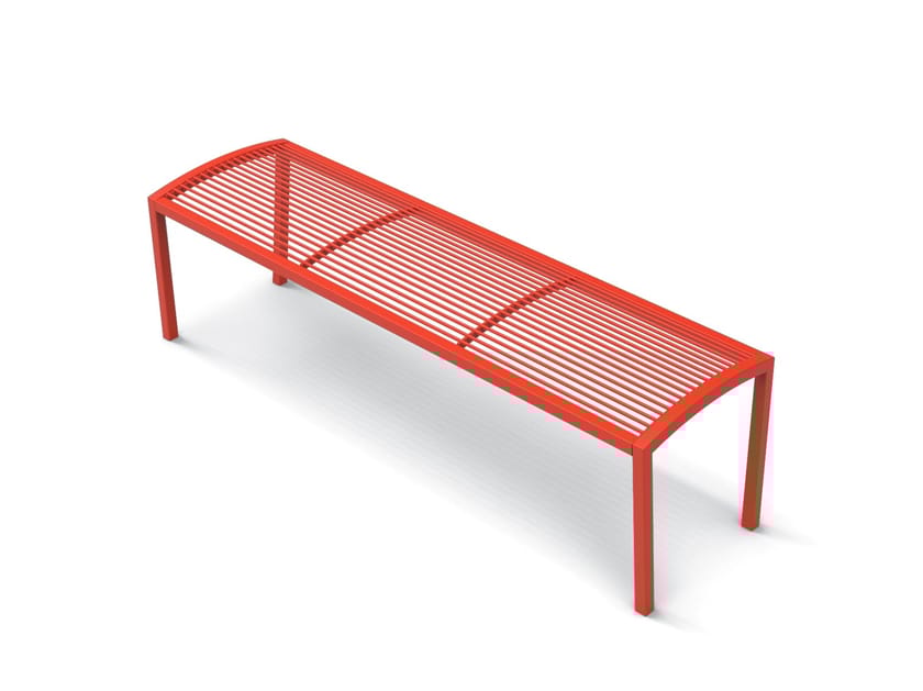 Оцинкованная стальная скамья без спинки City Design ARCH-00053929