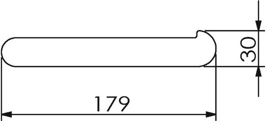 24048A Бумагодержатель подвесной цвет хром LANGBERGER LUGANO - Вид №2