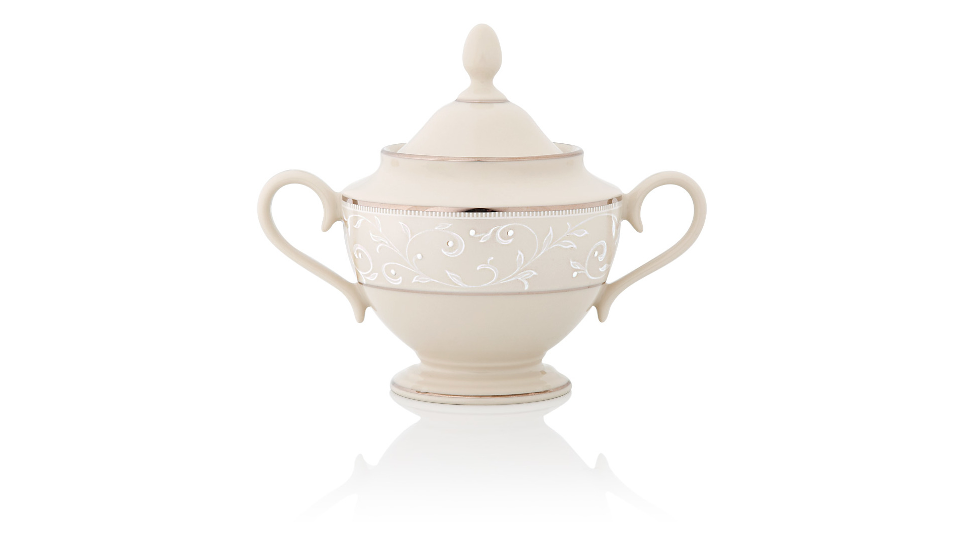 10665767 Lenox Сервиз чайный  Lenox "Чистый жемчуг" на 6 персон 15 предметов Фарфор костяной  - Вид №3