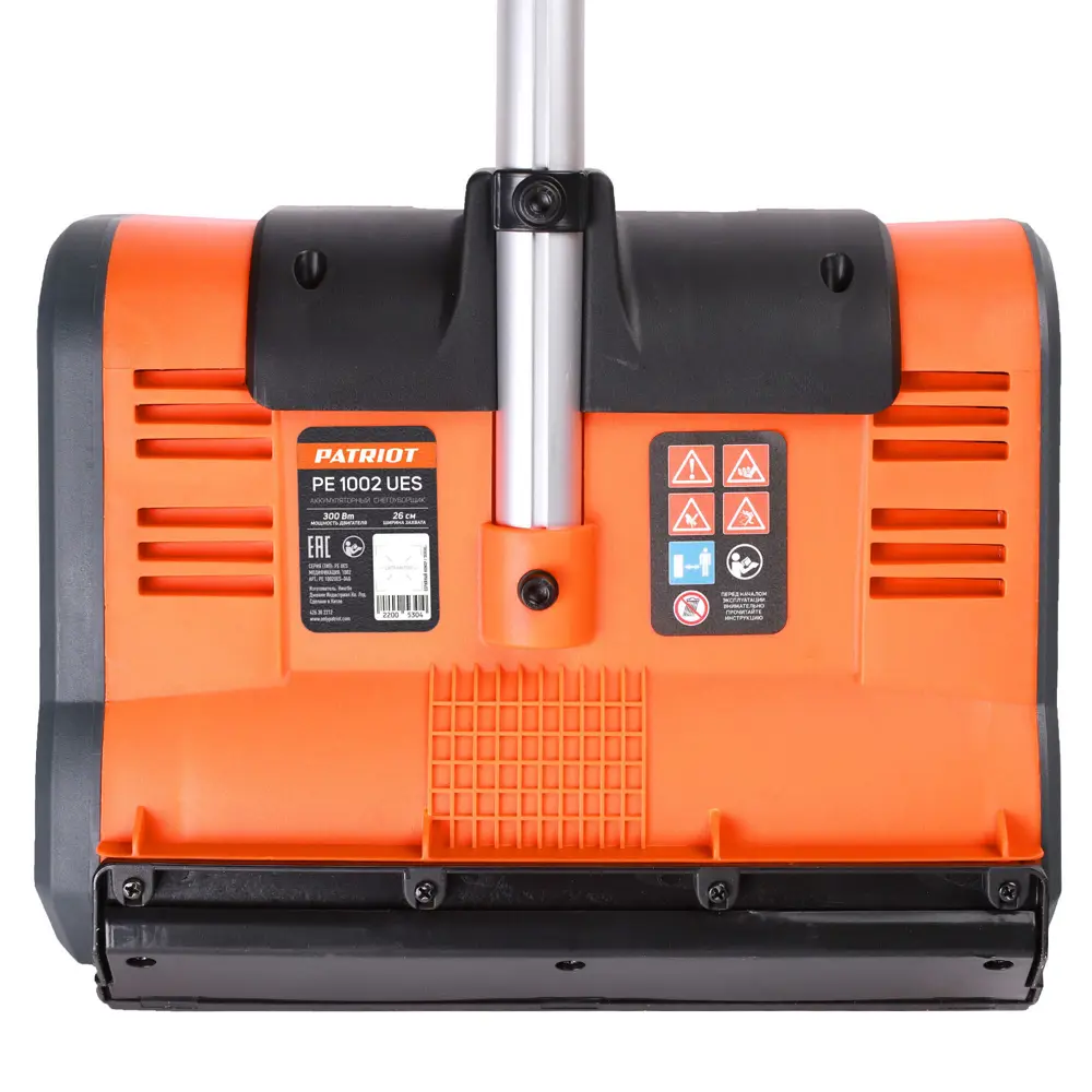 PATRIOT PT 1002 UES - аккумуляторный снегоуборщик с телескопической ручкой 89387076 STLM-1523539 - Вид №5