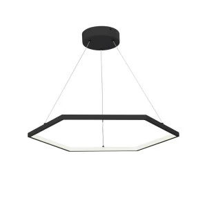 Подвесная светодиодная люстра Vitaluce V4606-1/1S VITALUCE ДИЗАЙНЕРСКИЕ 328699 Черный