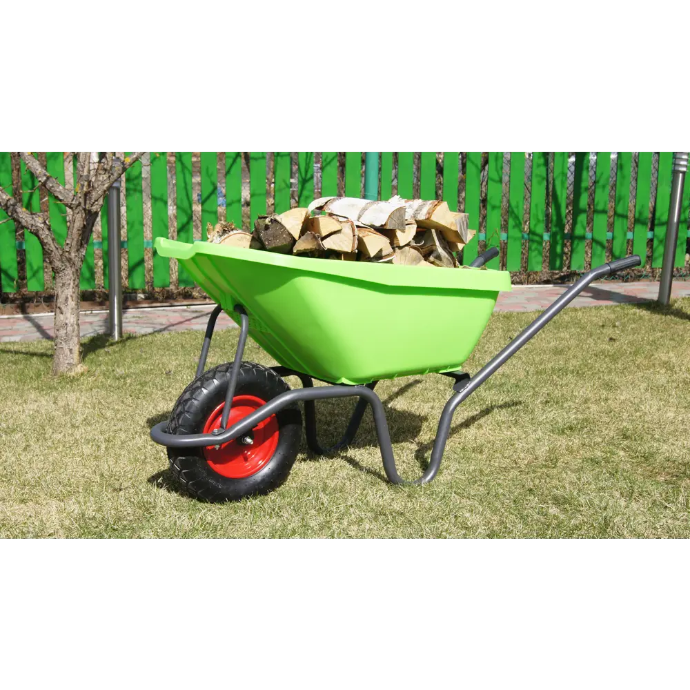 Садово-строительная тачка ПАВЛОВСКАЯ ЗАРЯ усиленная 200 кг 82167508 STLM-0020907 - Вид №6