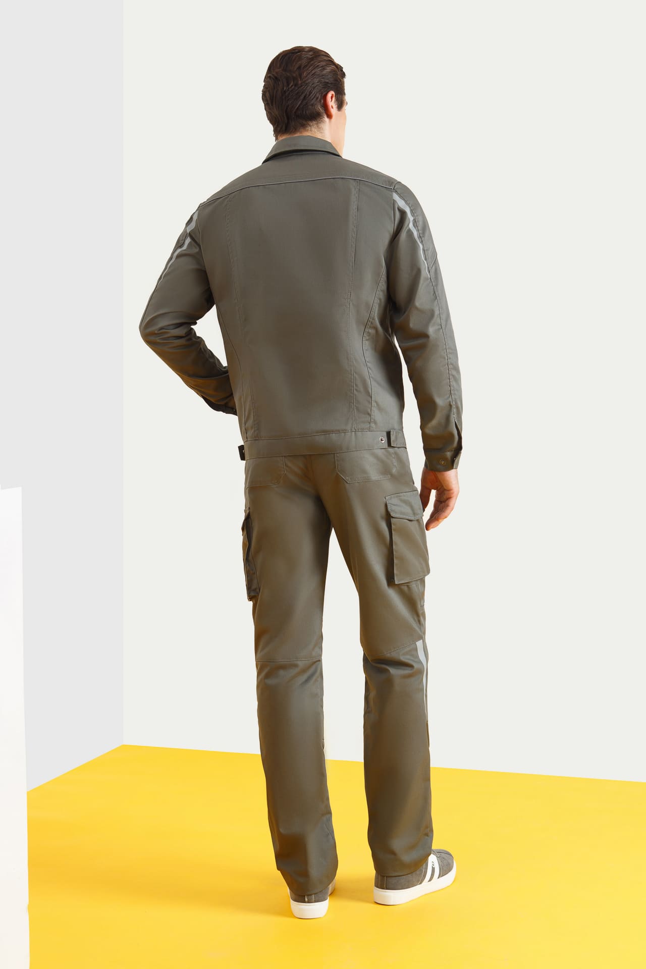 5026431 Костюм  NEW серый хаки STATUS  Летняя спецодежда  размер 64-66/182-188  - Вид №9