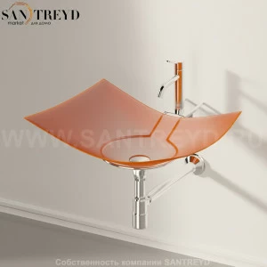 AFOG0600PAR Подвесная раковина настенная прямоугольная Agape