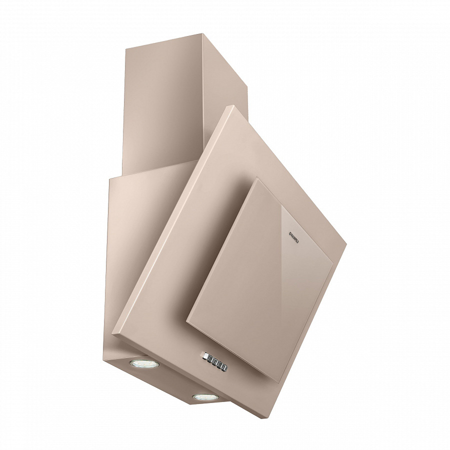 TOWER C 60 DARK BEIGE Вытяжка tower c 60 темно-бежевый/темно-бежевое стекло/ • тип: настенная• цвет: темно-бежевый• управление: кнопочное• ширина, мм: 600• полная потребляемая мощность, вт: 180• количество скоростей: 3• максимальная производительность, м3 Santreyd  - Вид №3