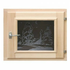 DoorWood Форточка 30х40 ART (листва)