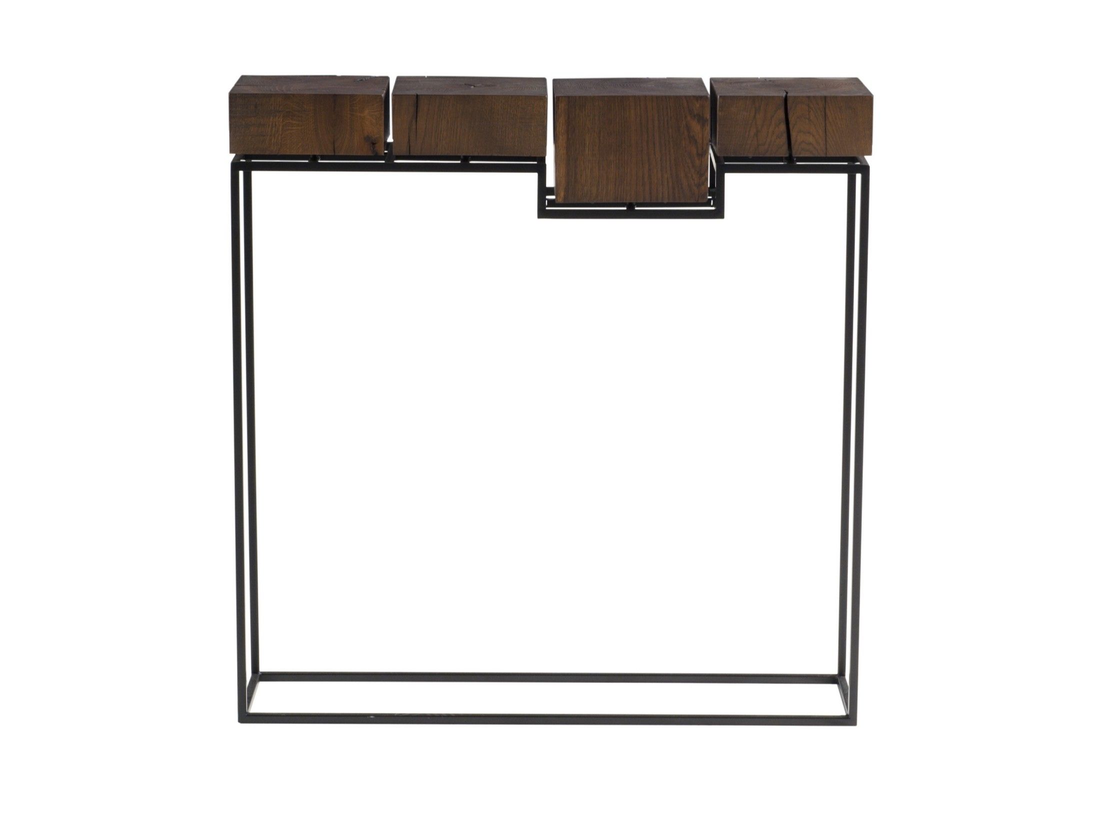 Прямоугольная дубовая консоль ROCHE BOBOIS ETNA ARCH-00153229