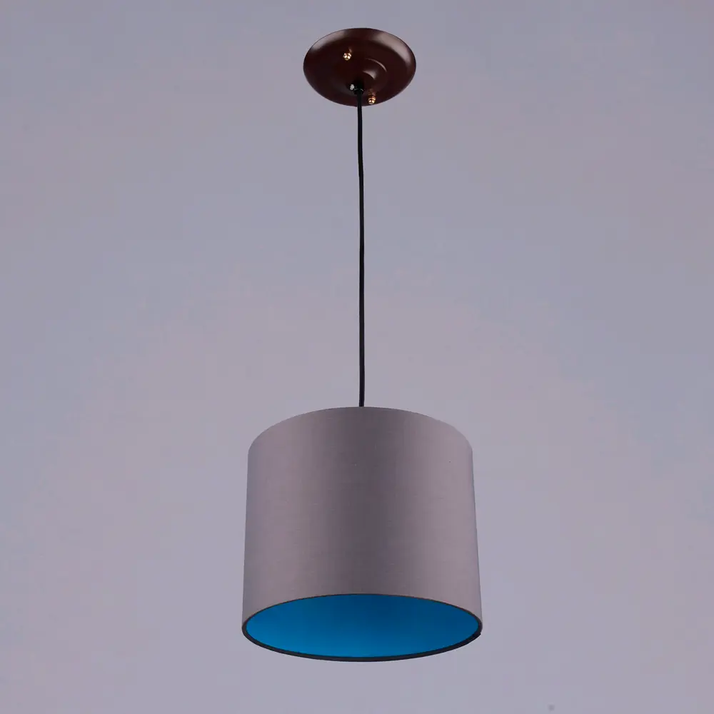 Светильник подвесной Арат 1 лампа 4 м² цвет черный РОССВЕТ STLM-2127803