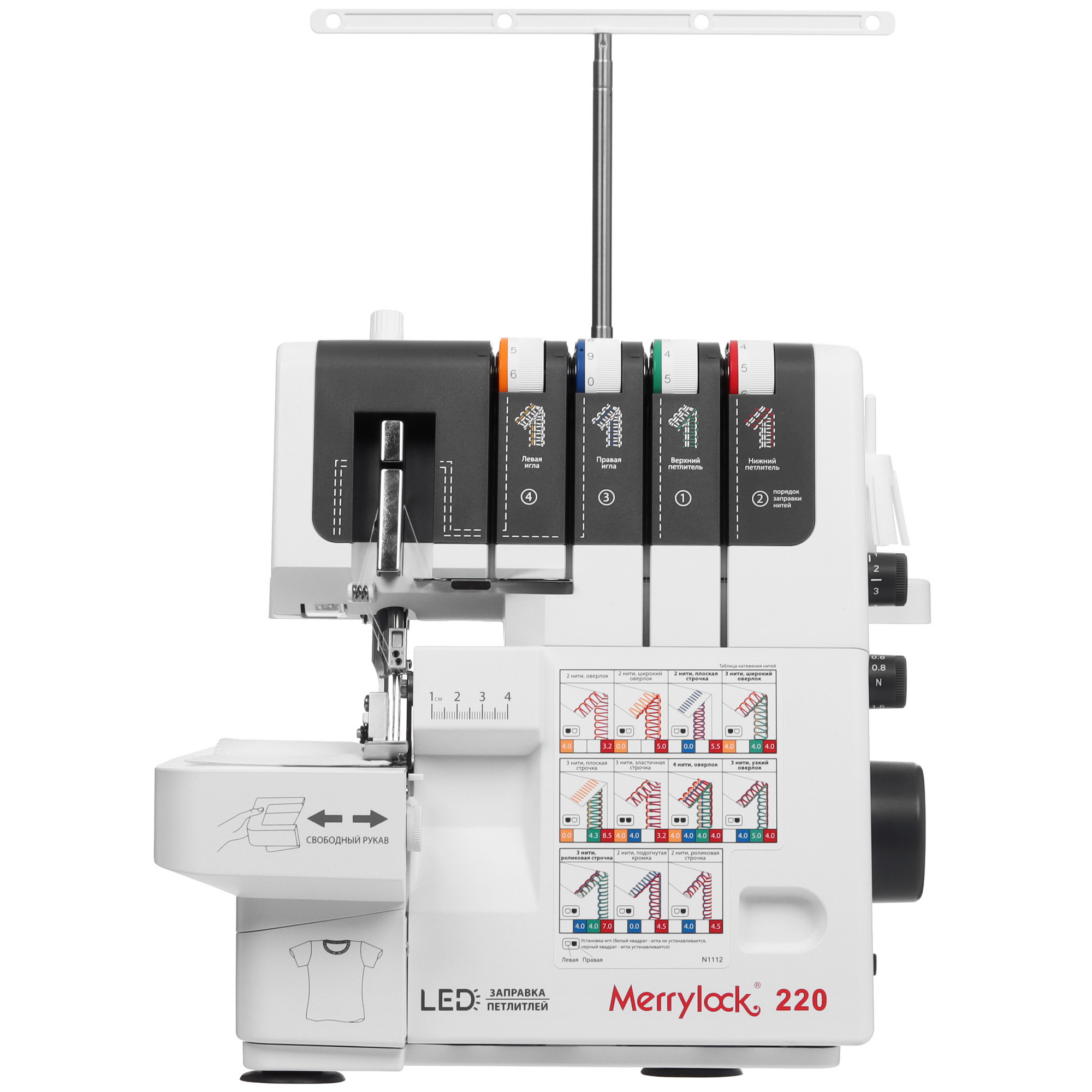 8142752 Оверлок Merrylock 220 STDN-0029633 - Вид №1