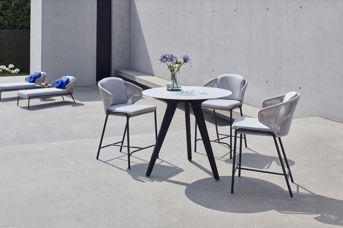 Барный стул 76 веревка кремень перец Manutti Radius MNST735 - Вид №2