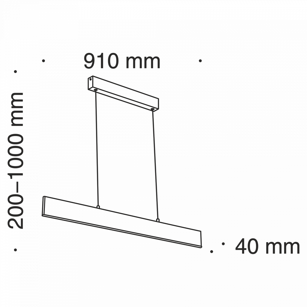 Светильник подвесной светодиодный с дневным белым свечением 94 белый Step P010PL-L23W4K TECHNICAL PENDANT 00-3957078 Белый  - Вид №2