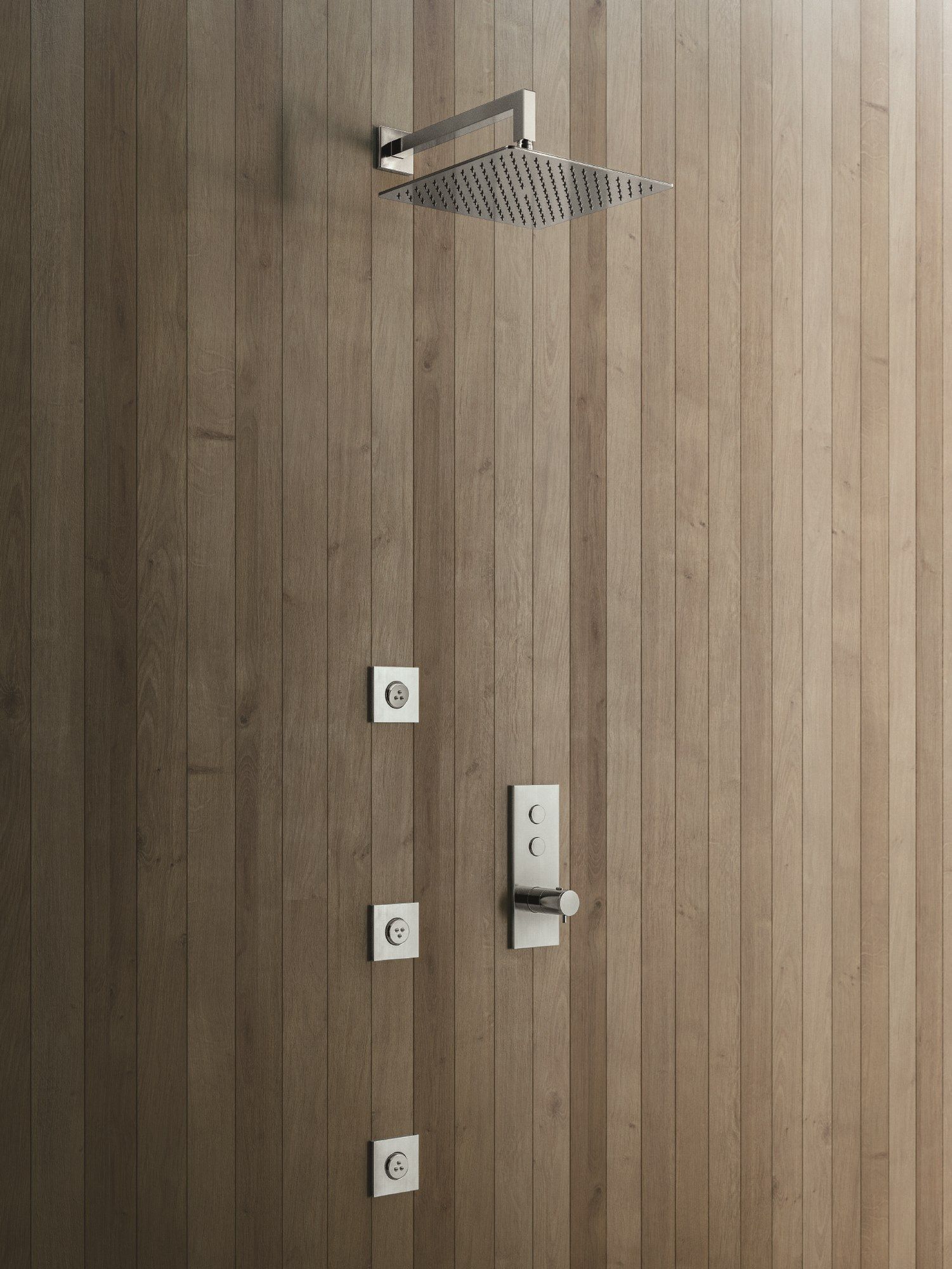 Потолочная квадратная душевая головка с системой защиты от накипи CRISTINA Rubinetterie душевые головки и рычаги-Shower &amp ARCH-00069661 - Вид №3