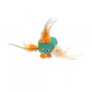 ПР0046265 Игрушка для кошек Into the Woods Птичка с перьями CHOMPER