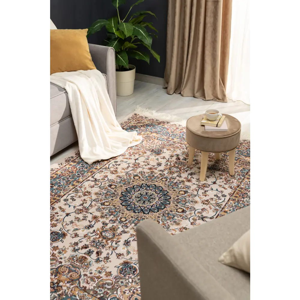 Ковер полипропилен Шахреза D206KМ 280x370 см цвет кремовый 82172986 STLM-2118776 MERINOS  - Вид №5