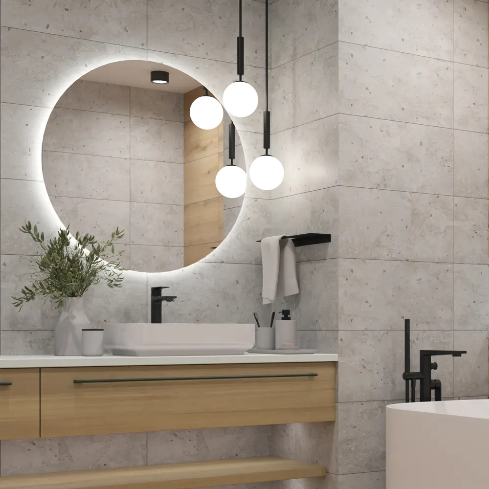 Керамогранит LB Ceramics Форсса 30x60.3 см матовый серый 85882311 STLM-0065945