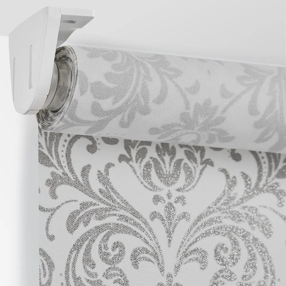 Штора рулонная Legrand Дамаск 70x175 см цвет серый 86542173 STLM-2122832 DOMLEGRAND - Вид №2