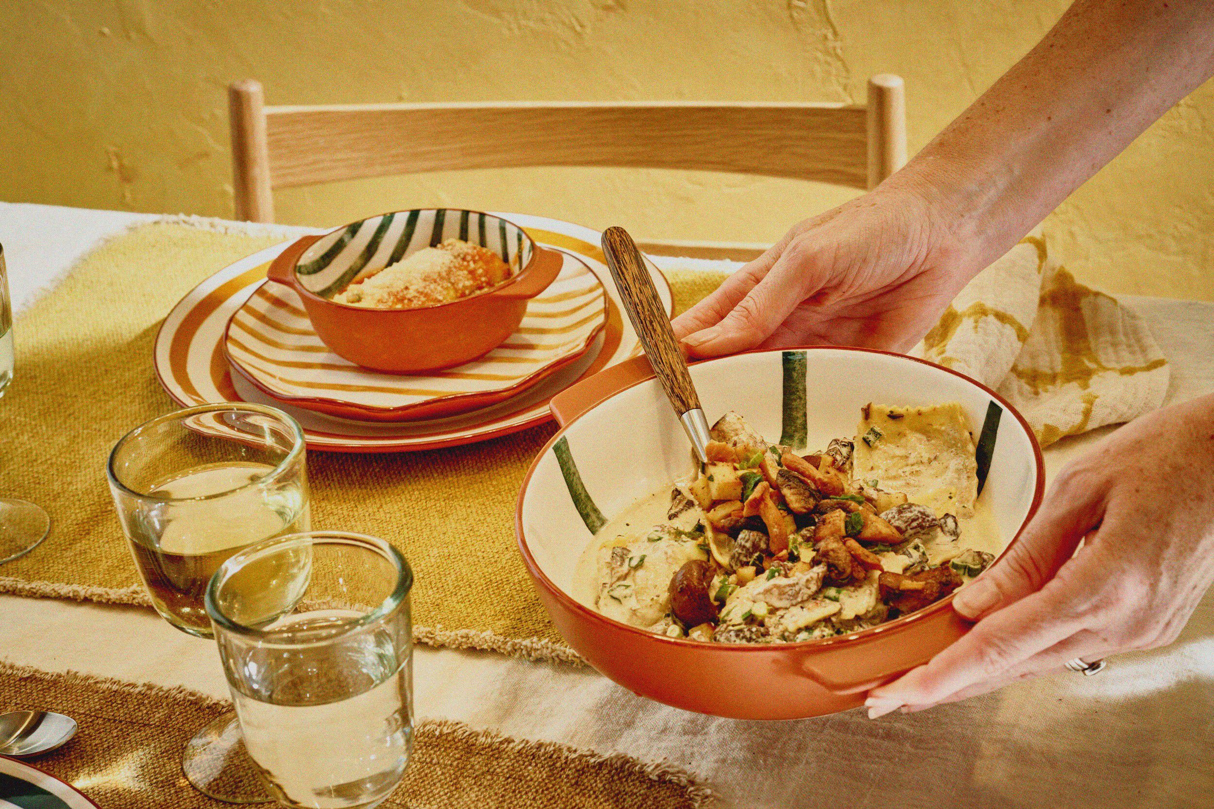 Фарфоровая круглая форма для выпечки POMAX Миконос ARCH-00084751 - Вид №2