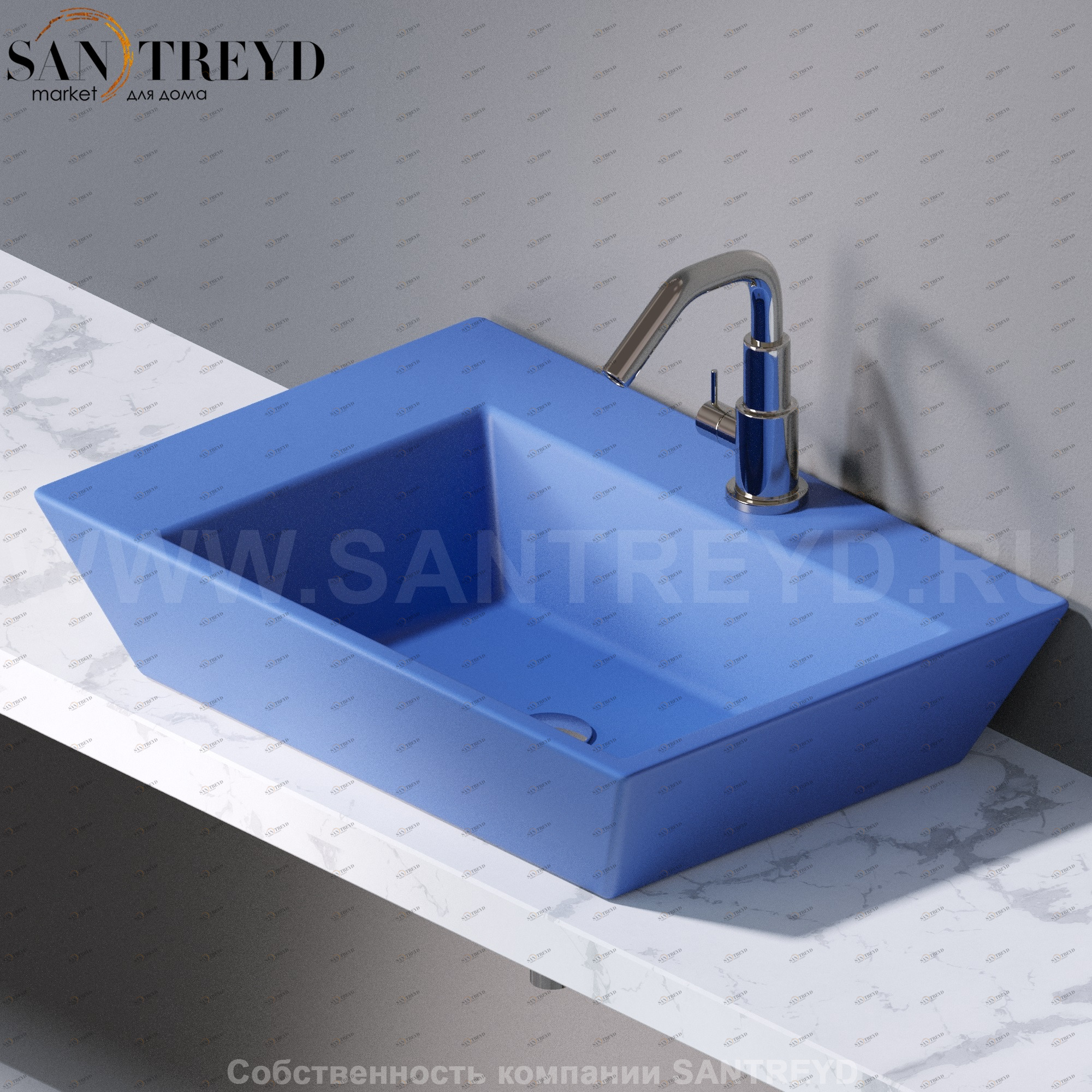 L291140 Подвесная раковина настенная прямоугольная A. e T. Italia PRISMA AeT ITALIA