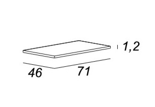 Мебель для ванной CEZARES BELLAGIO 70 Light Green Stone - Вид №3