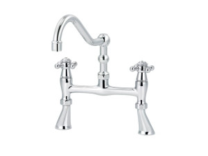 Смеситель для кухни с 2 отверстиями