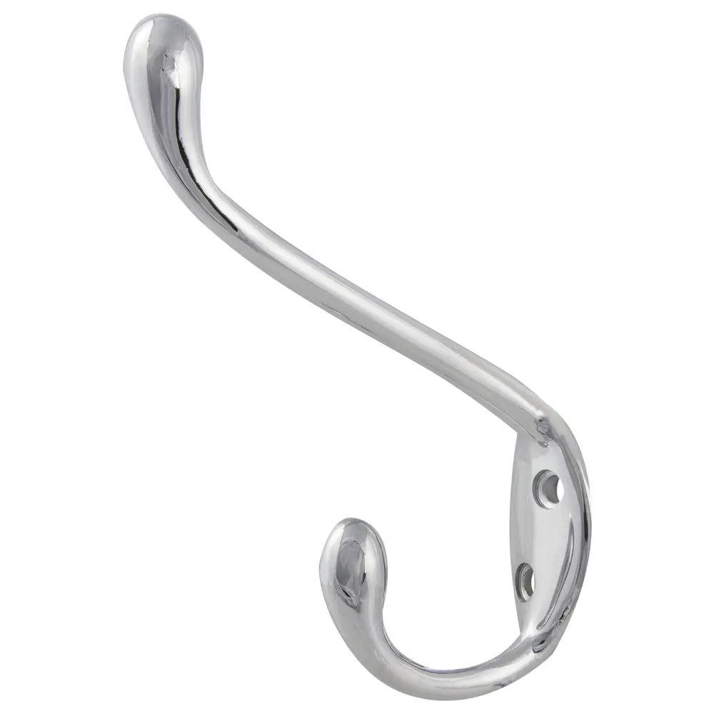 Крючок для пальто и шапки Jumbo, металл, цвет хром LAMPLANDIA STLM-2059350