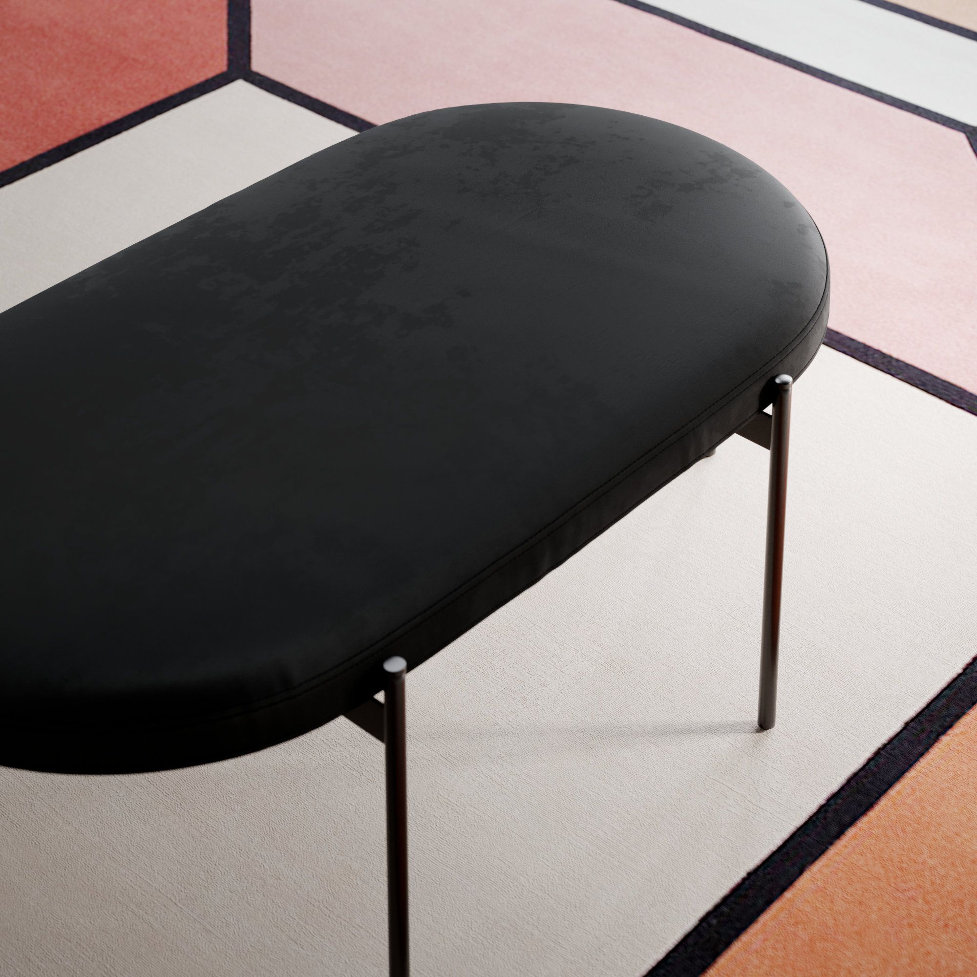 Мягкая скамейка из ткани Liu Jo Living Collection ARCH-00077840 - Вид №6