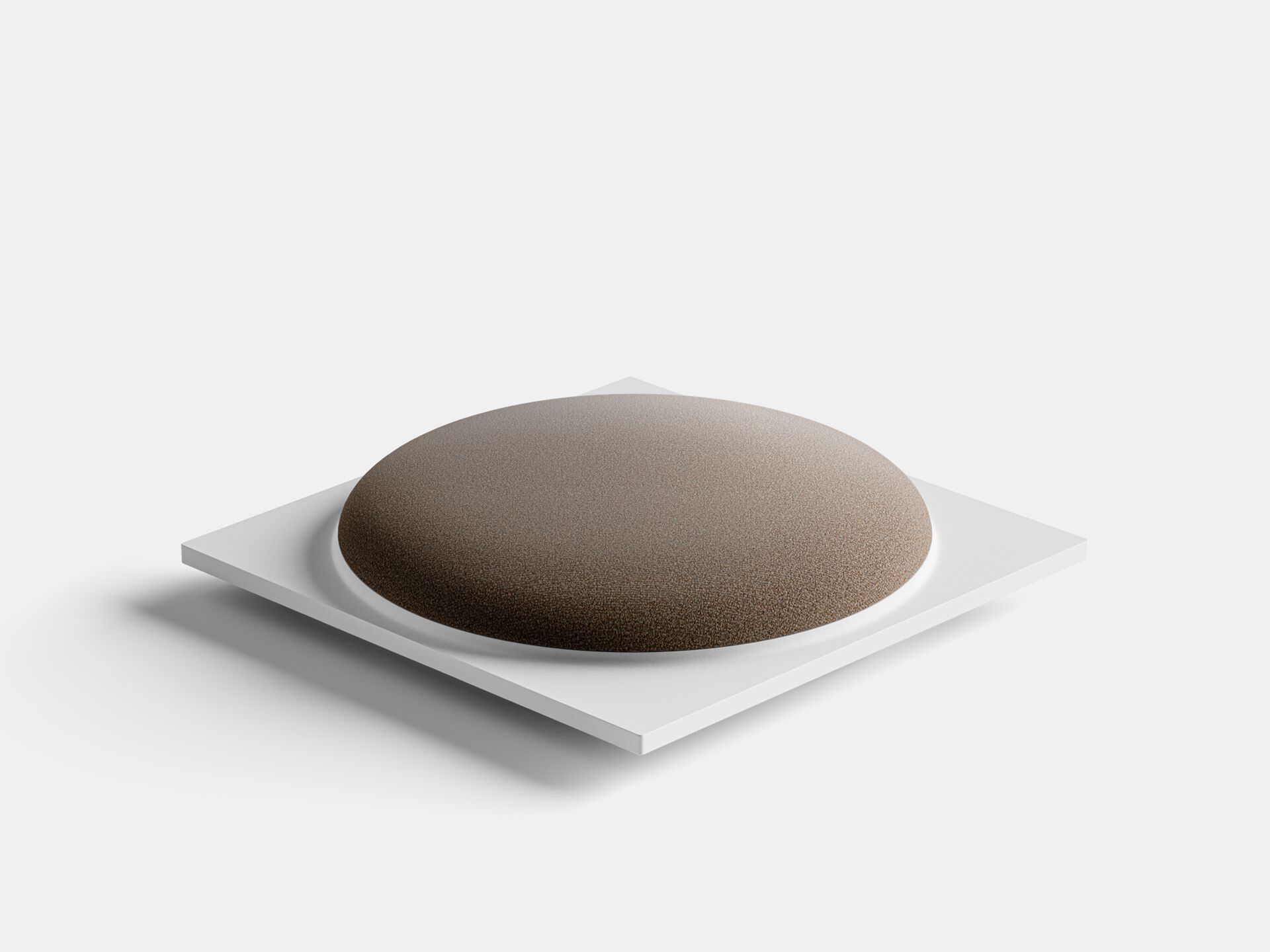 Бетонный квадратный пуф PULKRA купол ARCH-00069173 - Вид №11