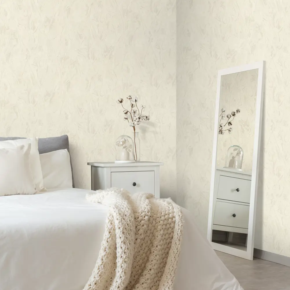Обои флизелиновые Euro Decor Gemma светло-бежевые 1.06 м ED7234-21 89346047 STLM-2080453 - Вид №3