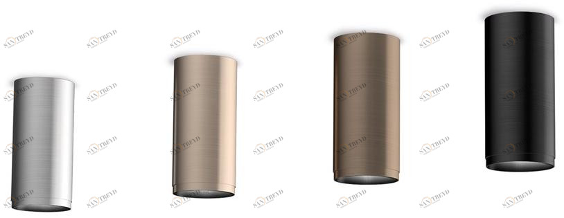 Sattler Алюминиевый светодиодный потолочный светильник Evolution 1776, 1777