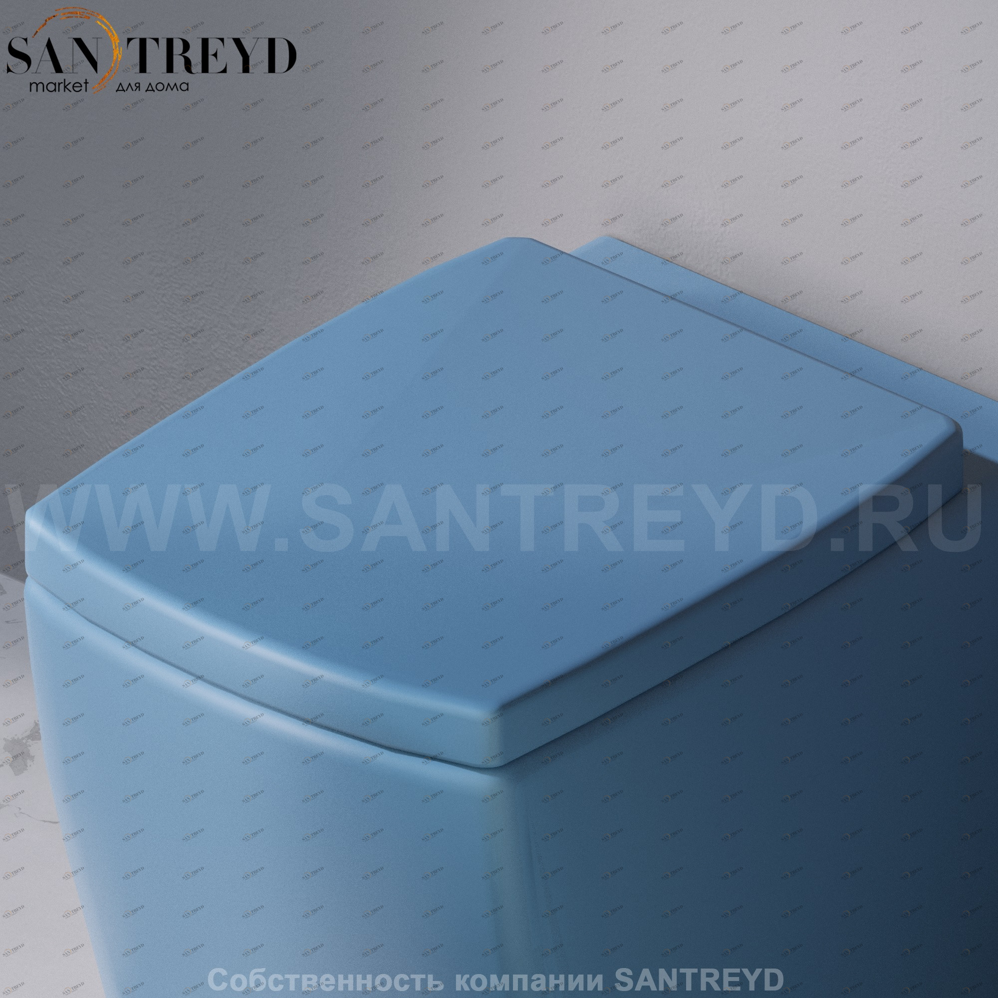 C521.141 Крышка сиденье для унитаза A. e T. Italia SQUARE AeT ITALIA