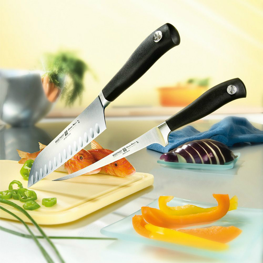 Нож кухонный филейный для рыбы Grand Prix II, 18 см WUESTHOF W4625 - Вид №1