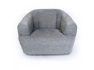 Тканевое садовое кресло с подлокотниками