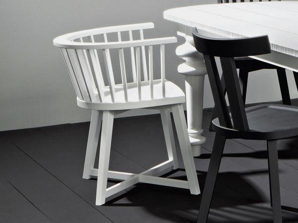 Gervasoni Деревянный стул с подлокотниками Gray sun-id-1507628 - Вид №3