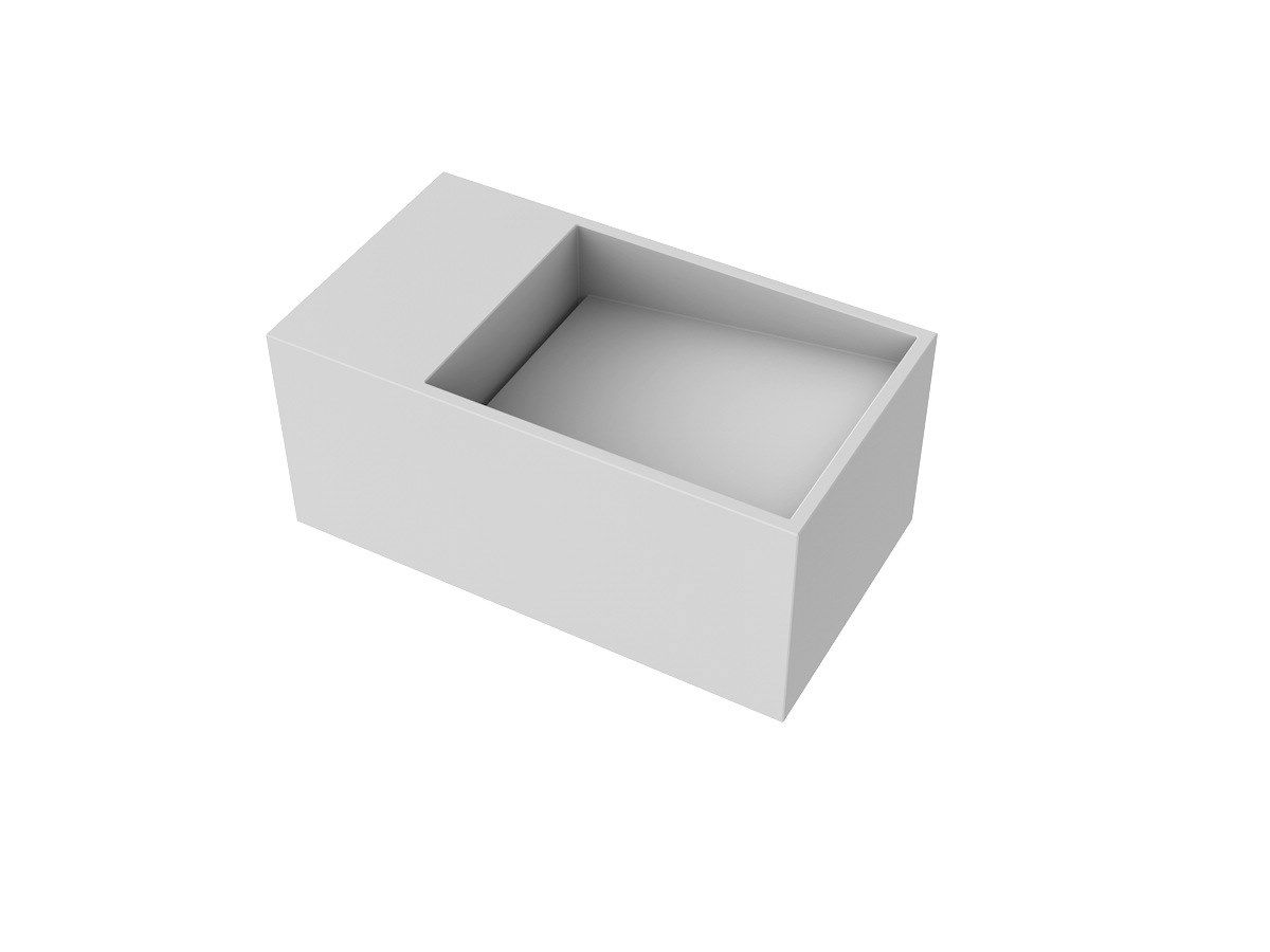 Одиночная подвесная раковина из твердой поверхности MOMA Design CUBATECNO ARCH-00068708 - Вид №1