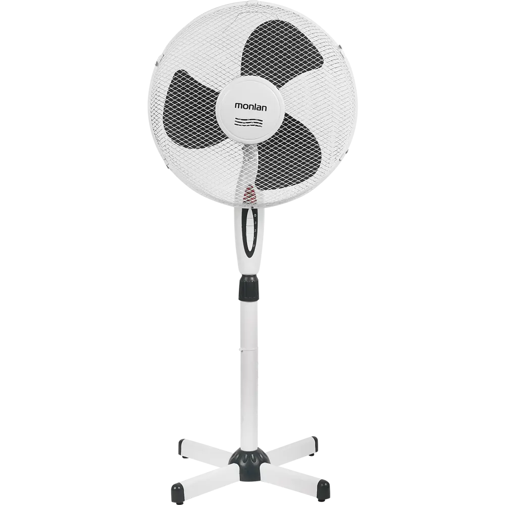 Вентилятор напольный Monlan MF-50SWG 50 Вт 52 см цвет бело-серый STLM-2004165 - Вид №1
