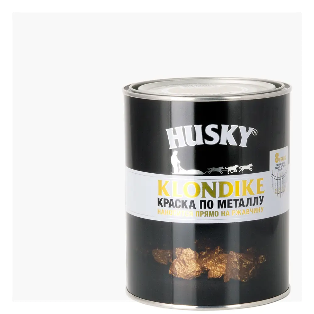 Husky Klondike - антикоррозионная глянцевая краска по металлу 0,9 л 84391720 STLM-0048980
