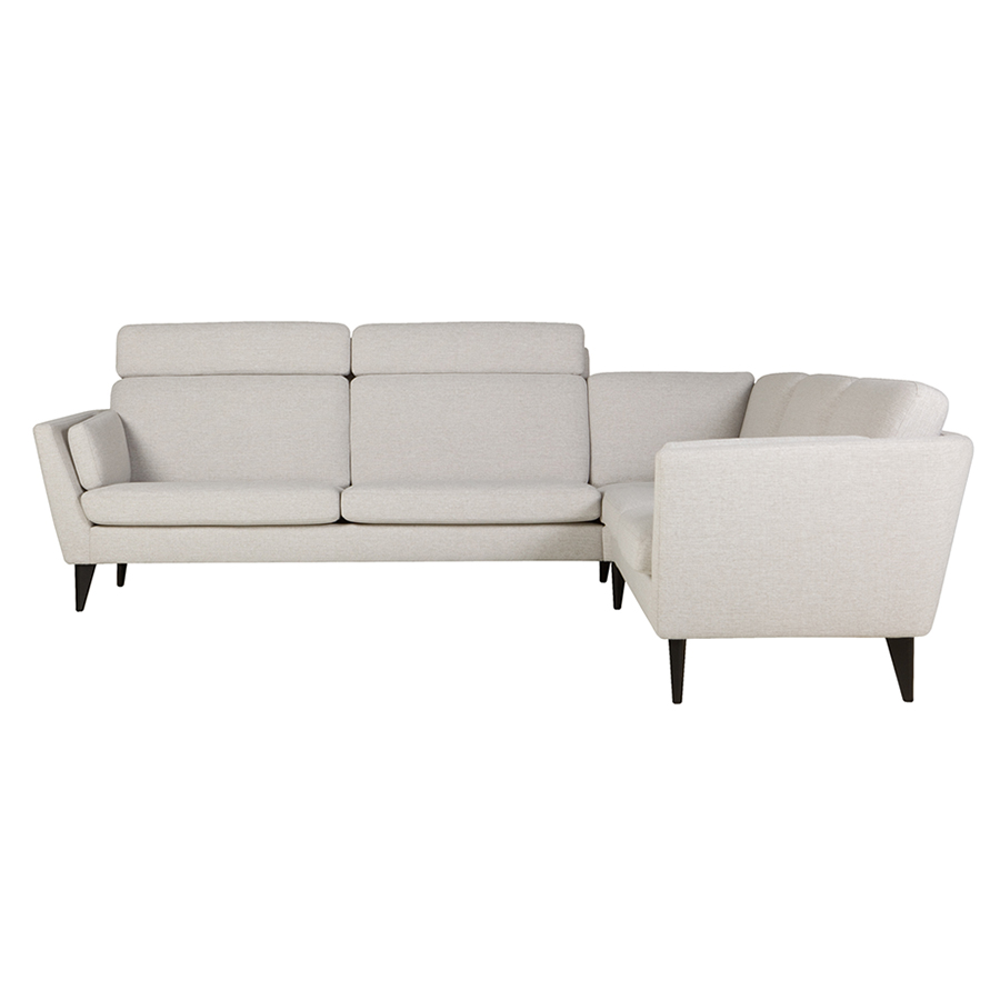 Диван угловой Mynta, правосторонний, серо-бежевый Sits S1448 - Вид №3