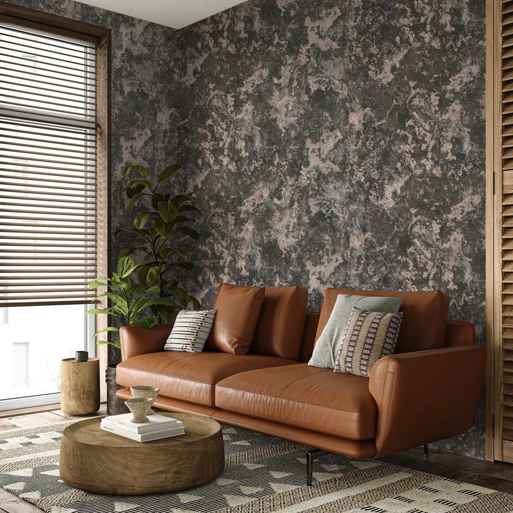 Обои флизелиновые Walldecor Антико графитовые 1.06 м 75228-45 89361478 STLM-2189097 - Вид №3