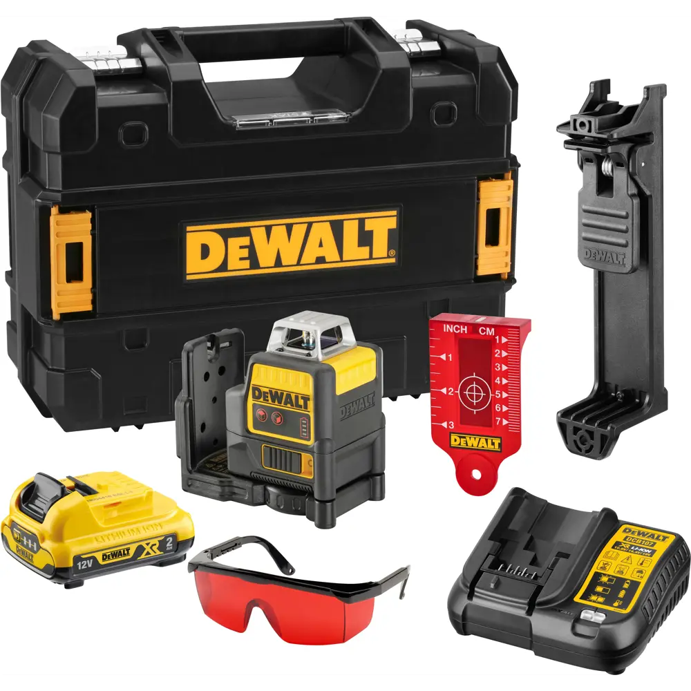 Уровень лазерный Dewalt DCE0811R зеленый луч, 20 м 82024881 STLM-2203966  - Вид №1