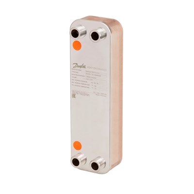 Danfoss Паяный пластинчатый теплообменник серии XB06 XB 06H-1 10 G 3/4Ax20mm 004B2037 