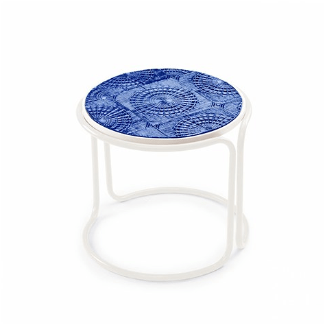 Mambo Unlimited Ideas Круглый керамический журнальный столик Caldas sun-id-1422607 - Вид №1