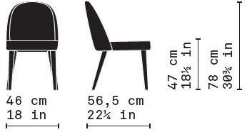 Very Wood Стул из ткани Carmen sun-id-1481273 - Вид №2