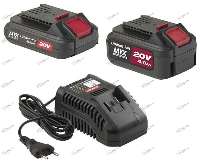 YAMATO Комплект 2 аккумулятора + зарядное устройство sun-id-1468664