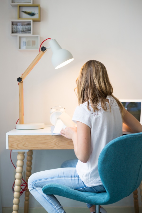 Лампа настольная Study, темно-серая Zuiver 5200013 - Вид №3