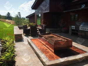 Diamond Spas Изготовленный на заказ медный фонтан