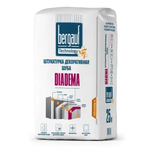 Штукатурка декоративная Bergauf Diadema шуба 2.5-3.0 мм 25 кг
