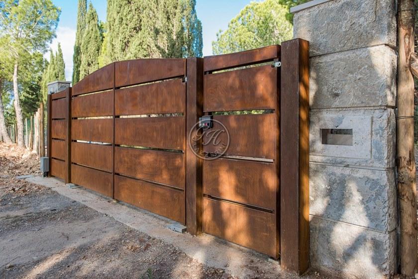 GH LAZZERINI Стальные ворота Corten ™ sun-id-1426859 - Вид №1