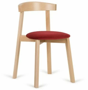 Paged Штабелируемый стул из бука с открытой спинкой Uxi