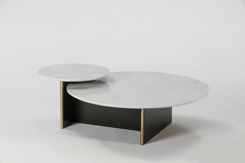 Kendo Mobiliario Журнальный столик из мрамора на металлической основе sun-id-1442545 - Вид №1