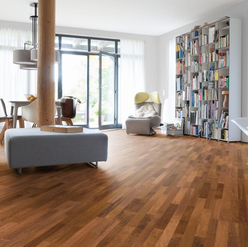 Паркетная доска Haro 4000 Series Top connect Мербау Натур (Гладкая) 2200х180 мм 525190 - Вид №2